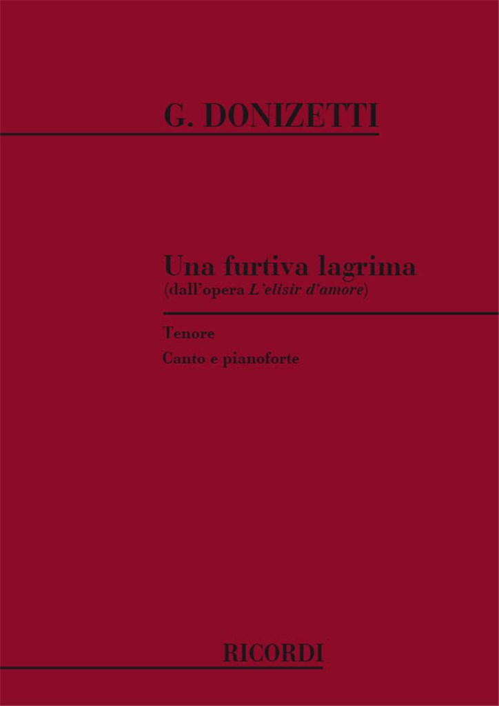 Una furtiva lagrima (L'Elisir d'amore)